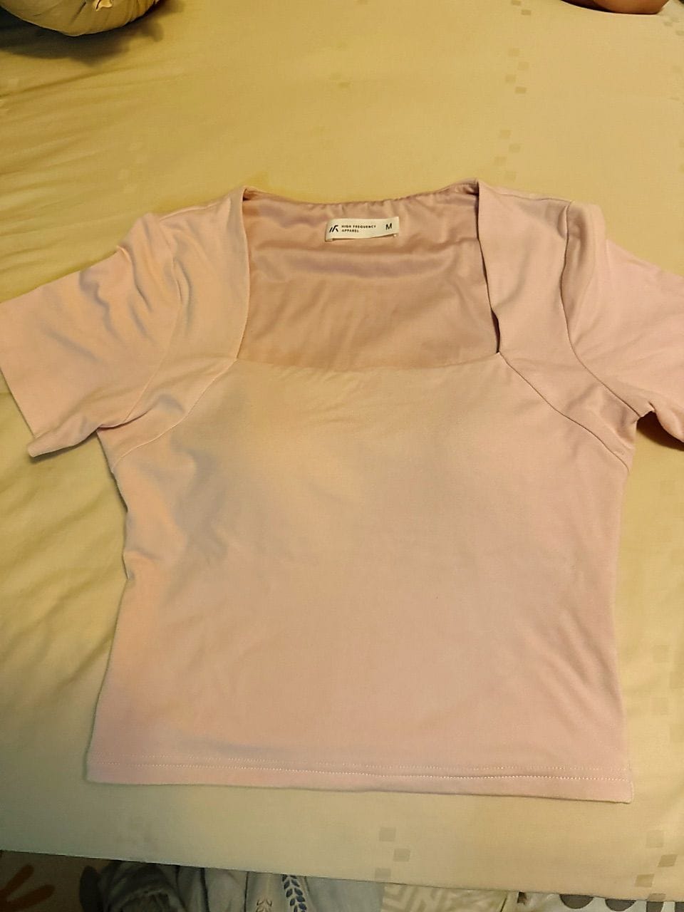 Customer photo review of Square Neck Padded Top