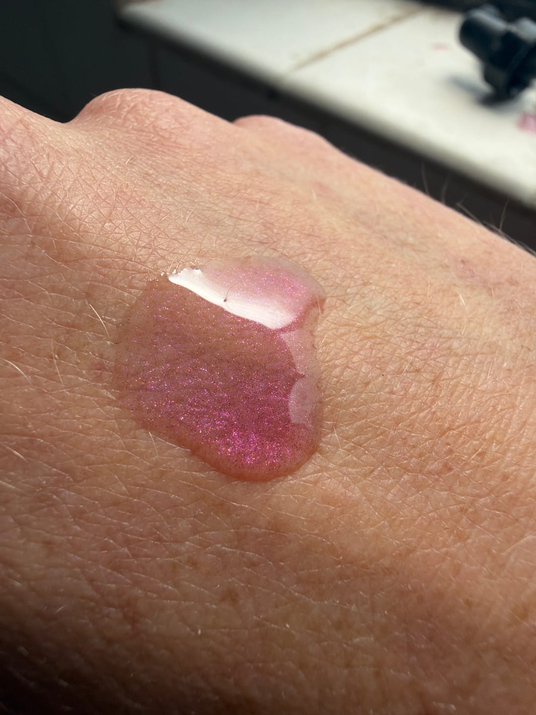 Customer photo review of Persephone Bath & Body Oil
