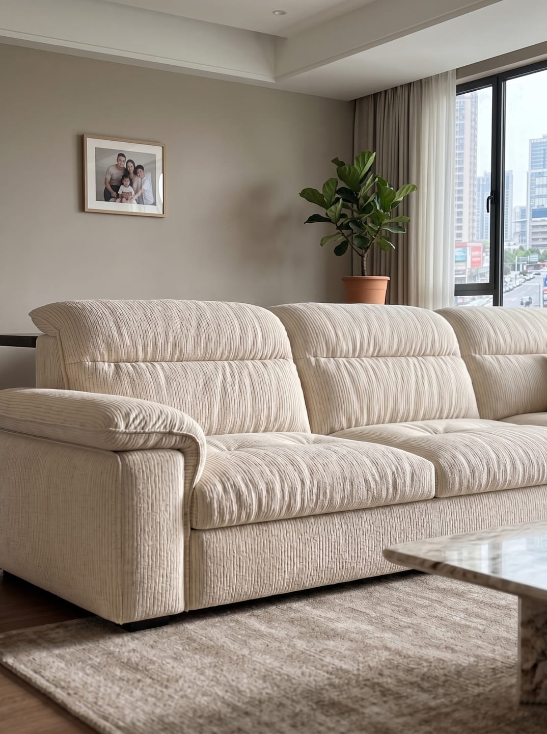 Customer photo review of Hawthorne 3-Seater Sofa (Grey)