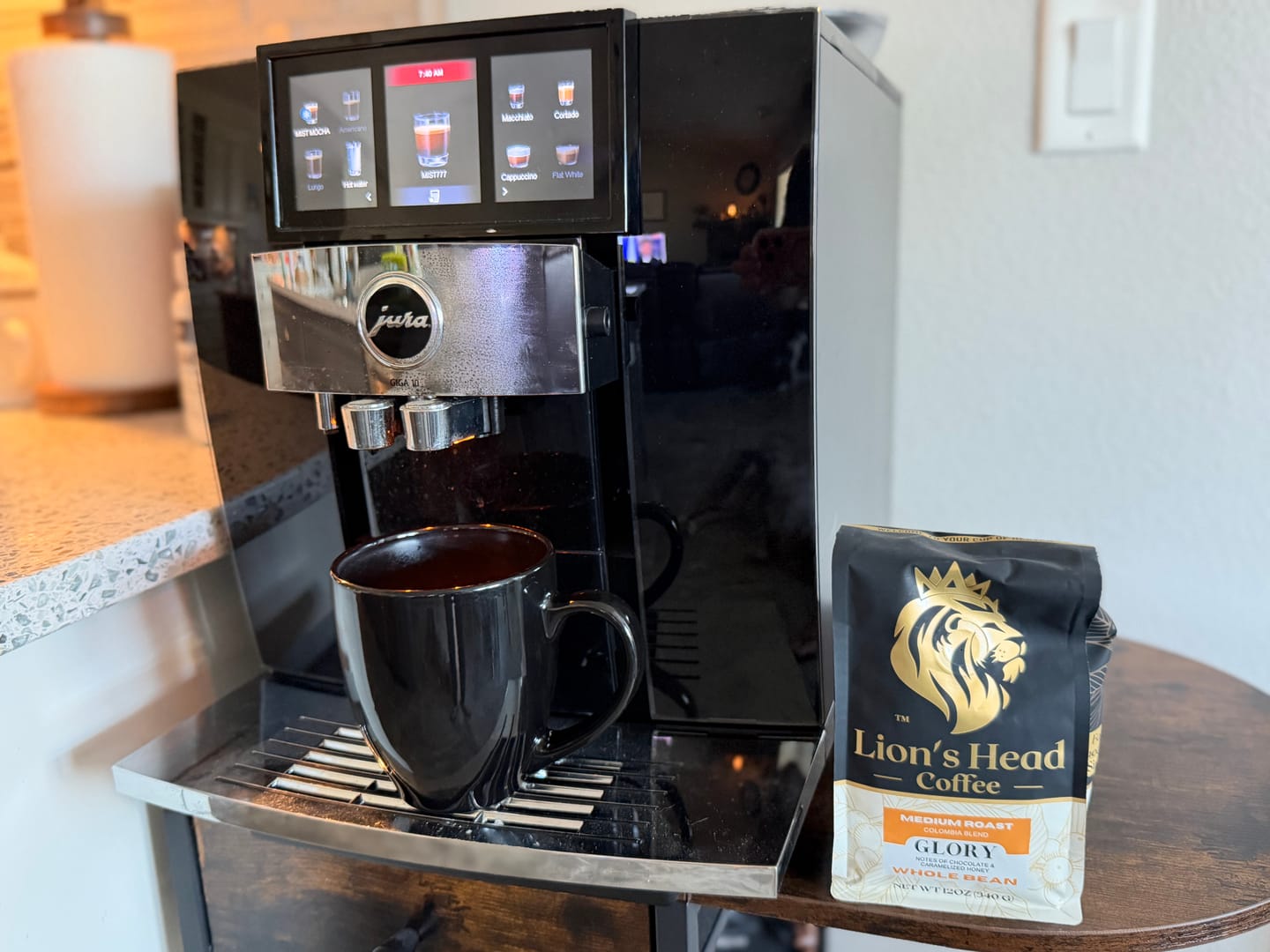 Customer photo review of Glory - Chocolate & Caramelized Honey - Medium Roast