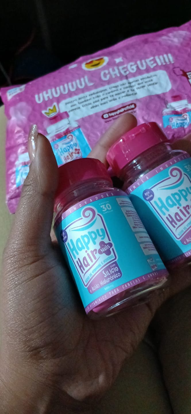 Customer photo review of Happy Hair 2 Potes