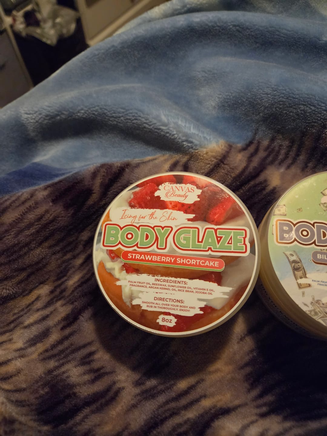Customer photo review of BODY GLAZE: STRAWBERRY SHORTCAKE