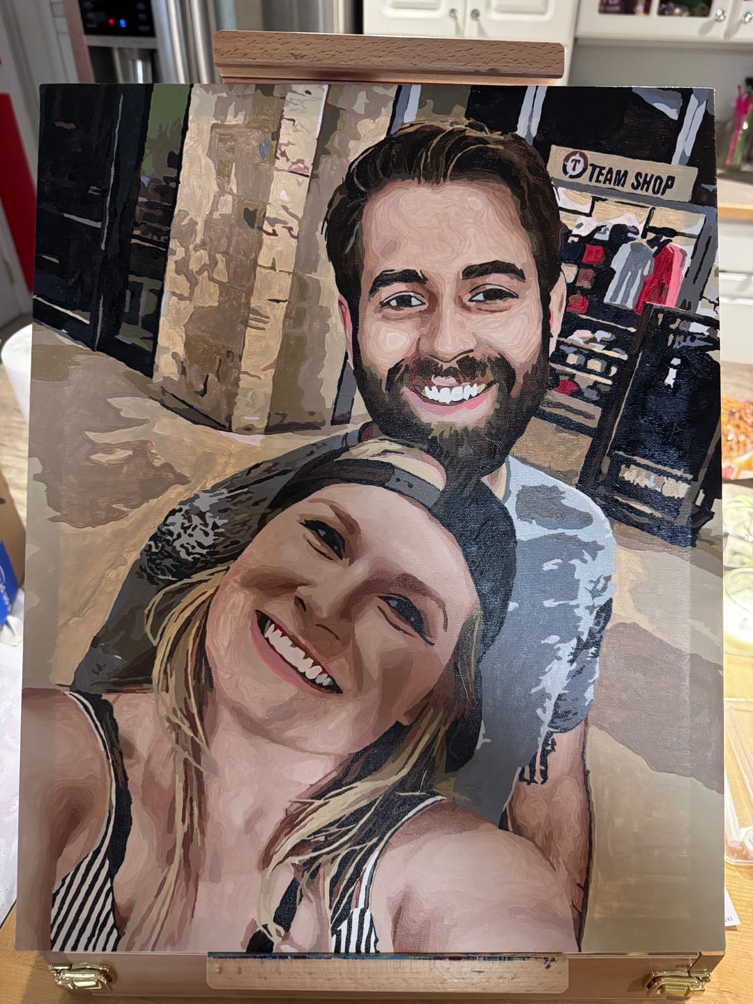 Customer photo review of ‍FREE Whiteout Pen for Paint by Numbers
