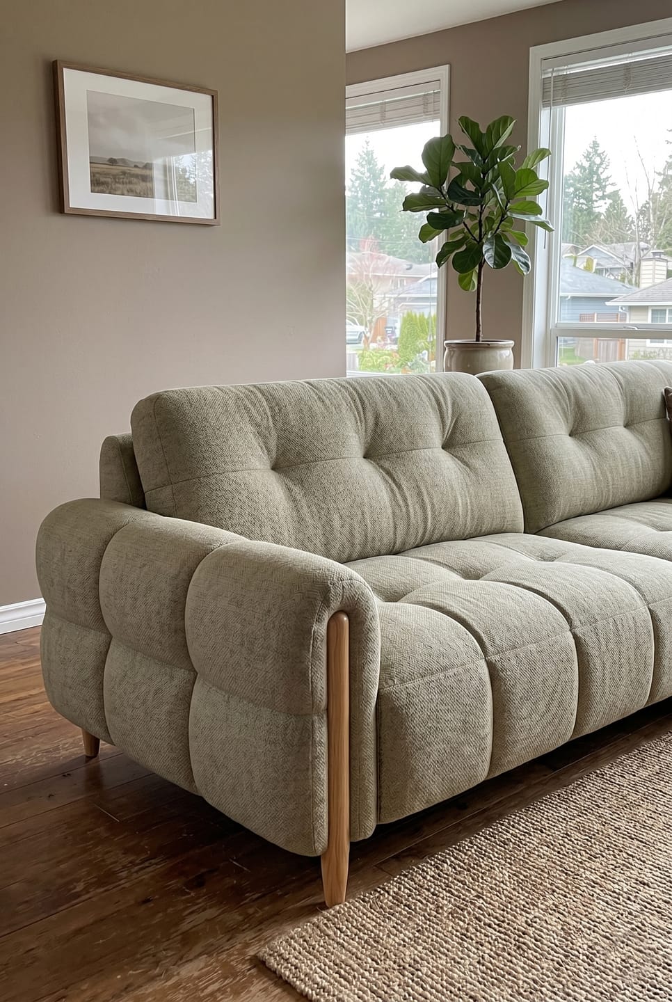 Customer photo review of Westbury 3-Seater Sofa (Cream)