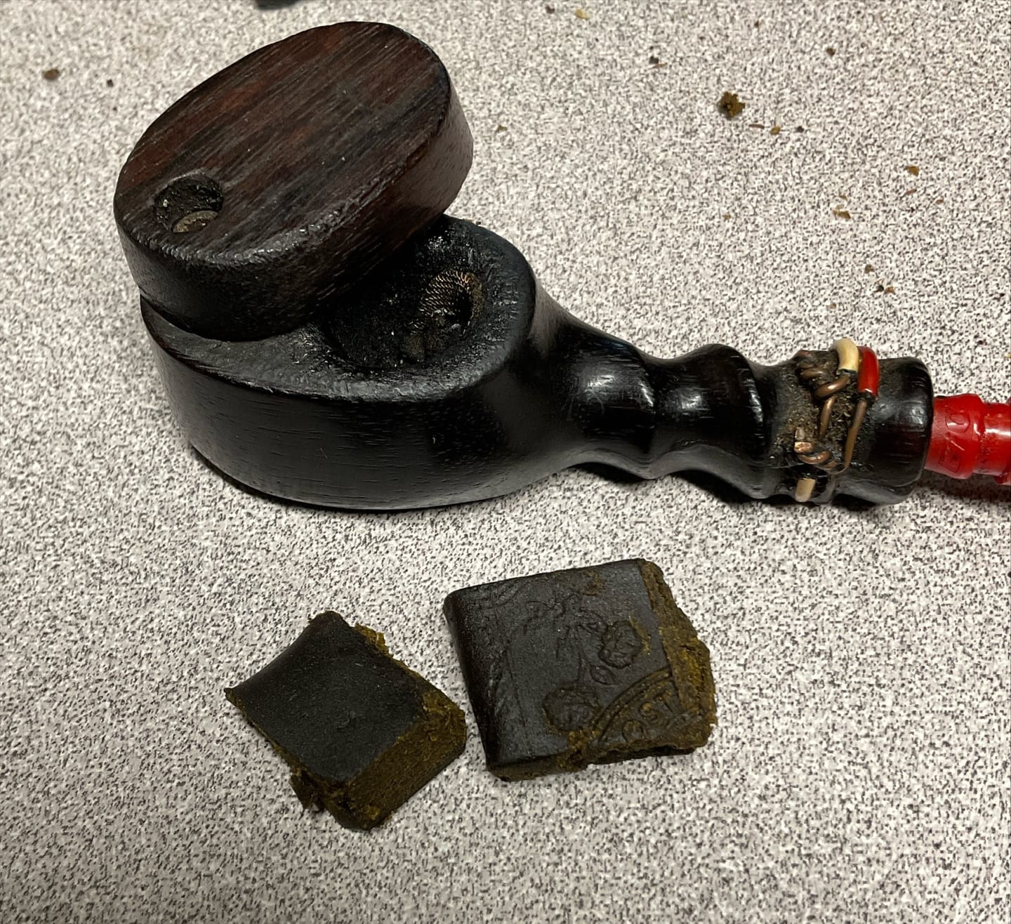 Customer photo review of Premium THCa Hash Bar