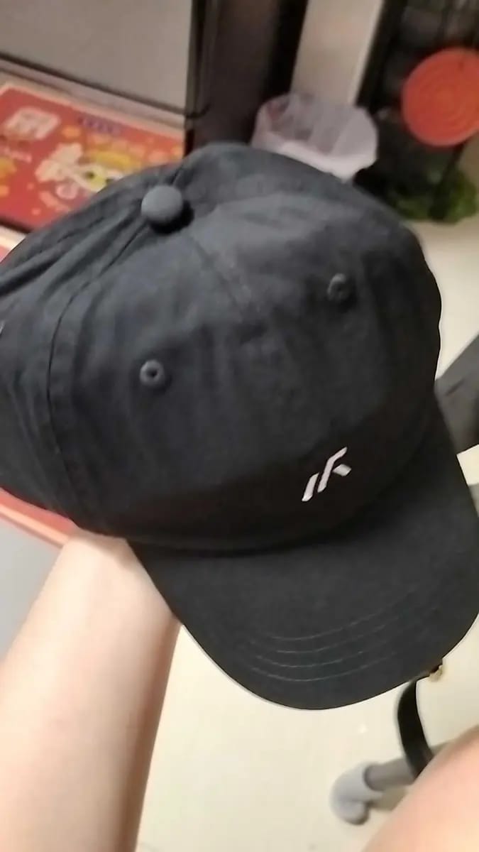 Customer photo review of Unisex Classic Chino Cotton Cap