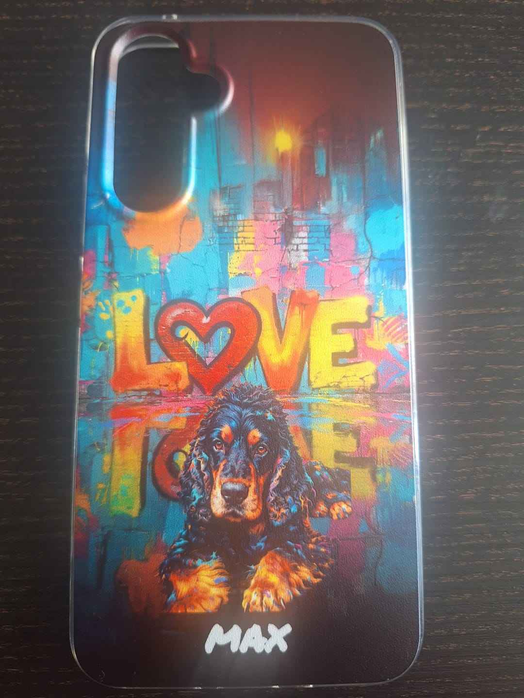 Customer photo review of Streetart - Gepersonaliseerd telefoonhoesje