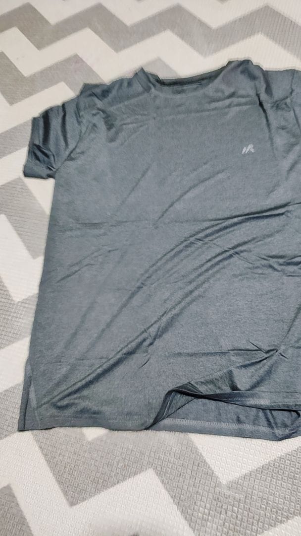 Customer photo review of Perforated Performance Dri-Fit Crew Neck Short Sleeve T-Shirt