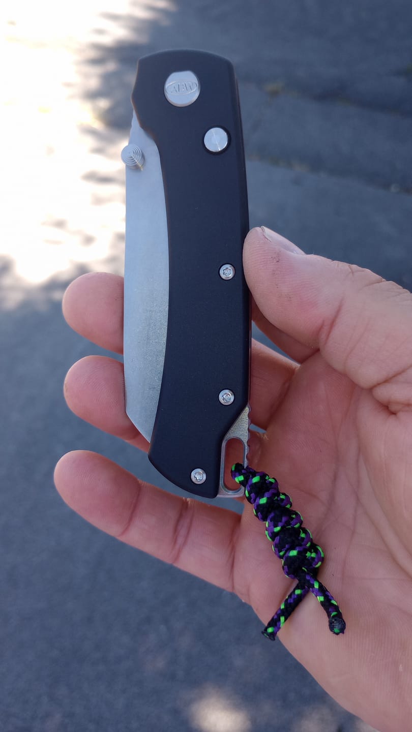Customer photo review of Lone Star Knife Lanyard – Handmade Utility & Style