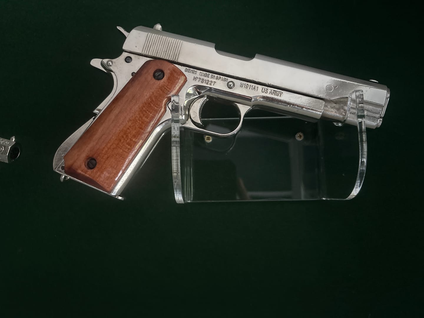 Customer photo review of M1911A1 Colt "Government" Us Service Pistol (Nickel Finish)