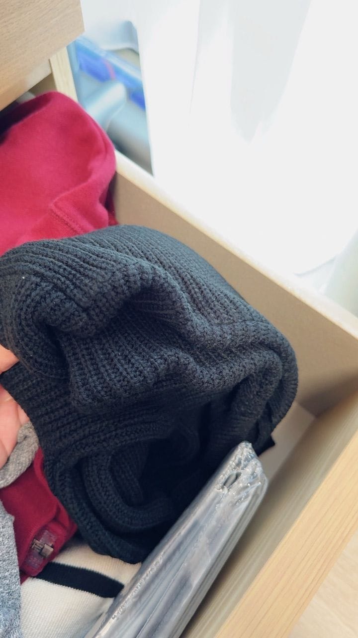 Customer photo review of Puffy Knitted Cardigan