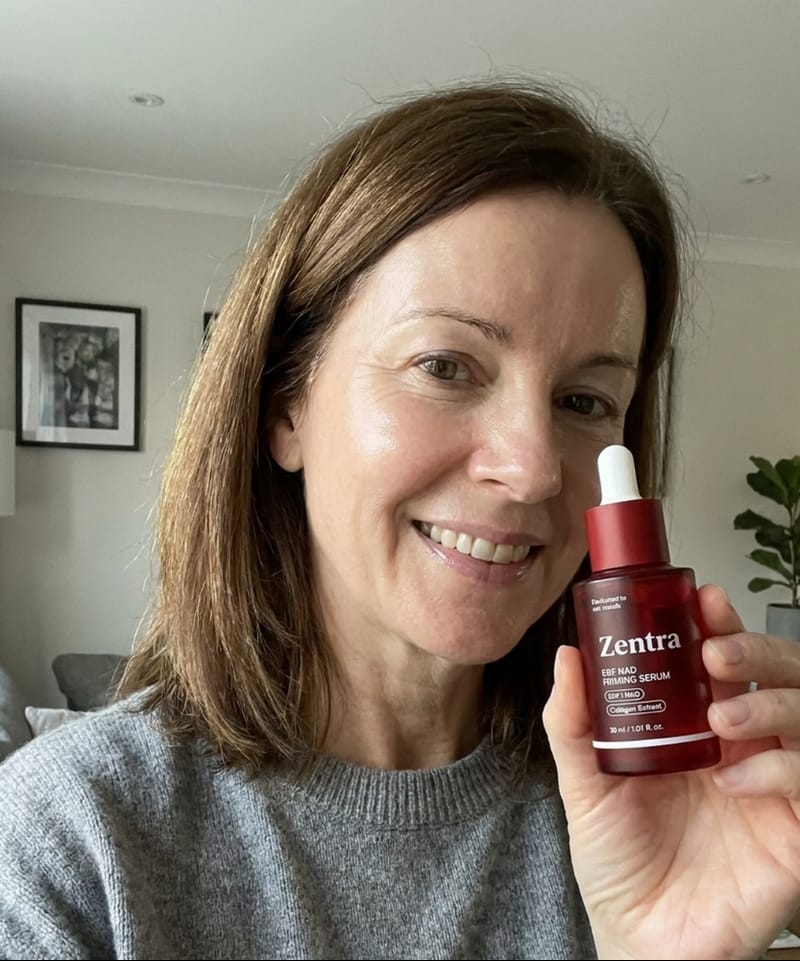 Customer photo review of firming serum