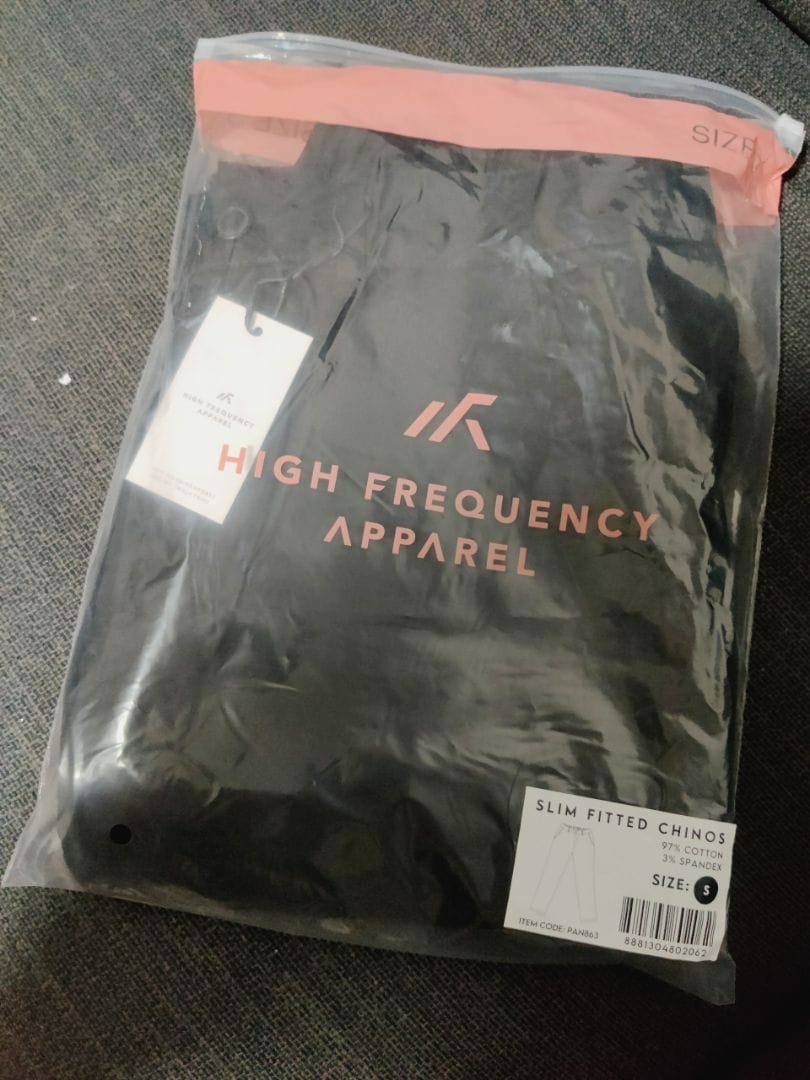 Customer photo review of Slim Fit Chino Pants