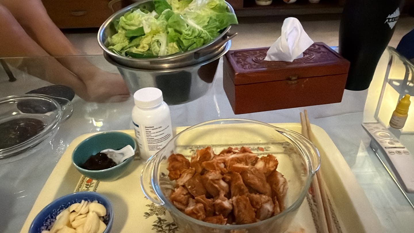 Customer photo review of 68° Chicken Singapore Delights - Hickory BBQ