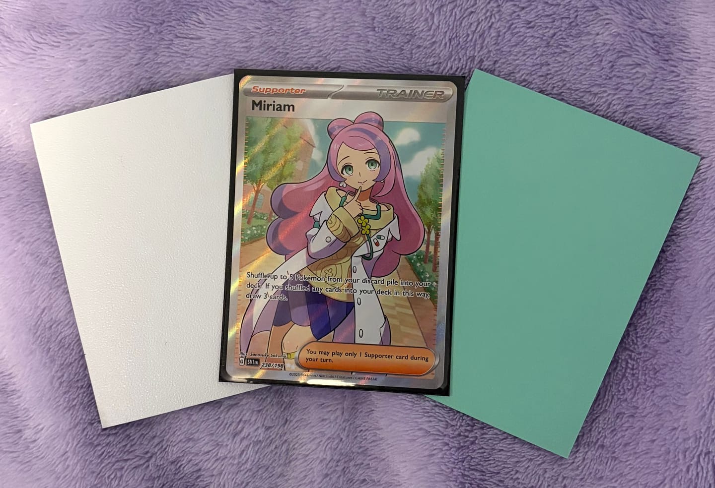Customer photo review of Ancient Dragon Matte Thick Tournament Card Sleeves (132psc)