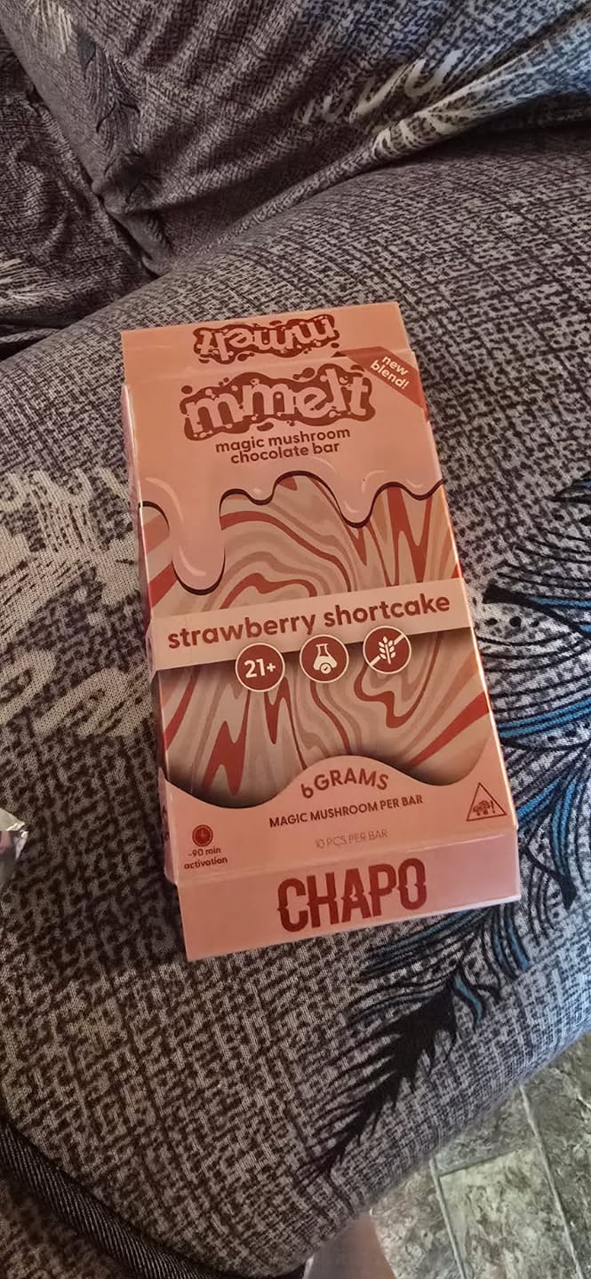 Customer photo review of Mushroom Chocolates