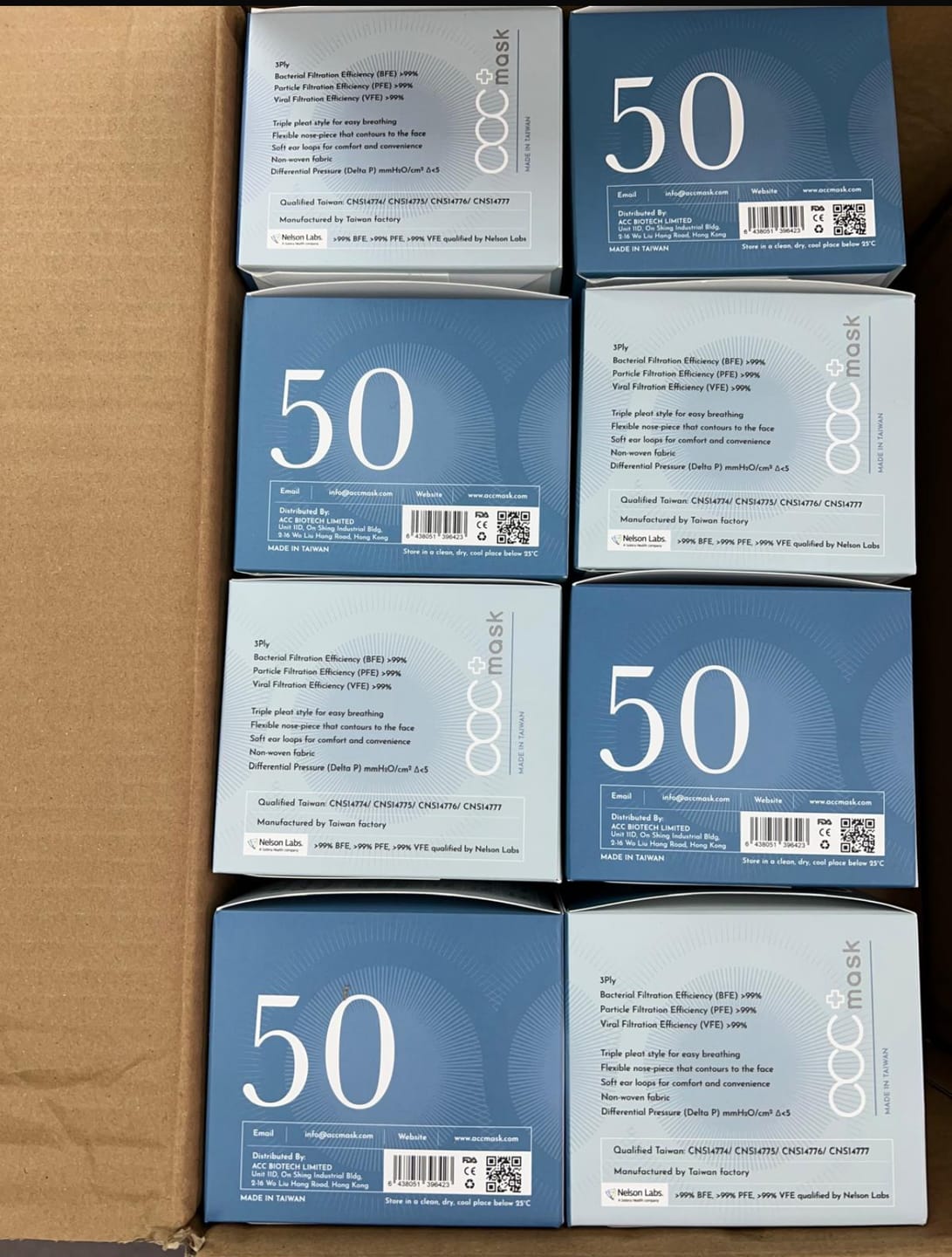 Customer photo review of acc+ 台灣零號成人口罩