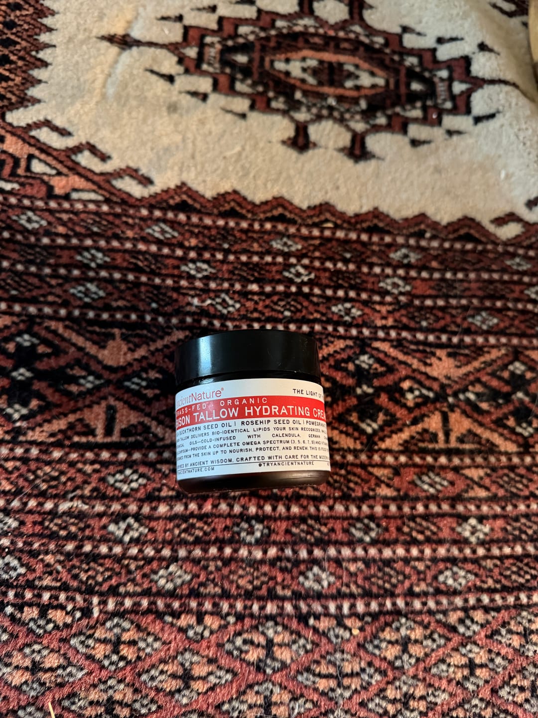 Customer photo review of Bison Tallow Hydrating Cream