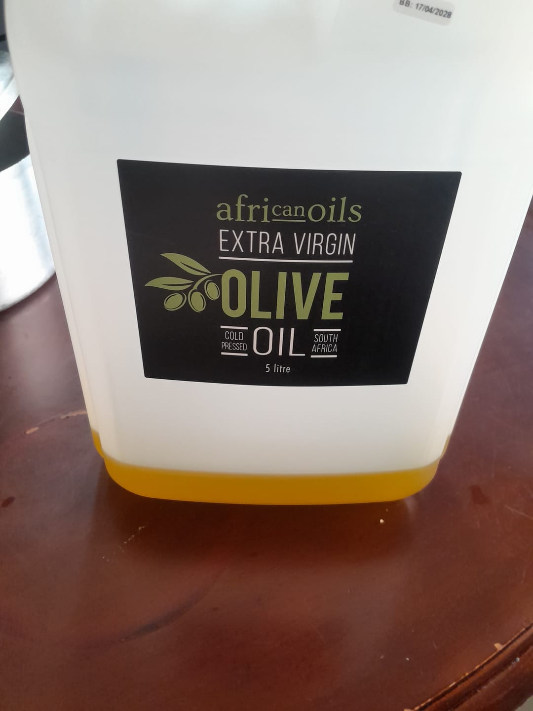 Customer photo review of 5L Karoo Gold – Extra Virgin Olive Oil (2025 Harvest)