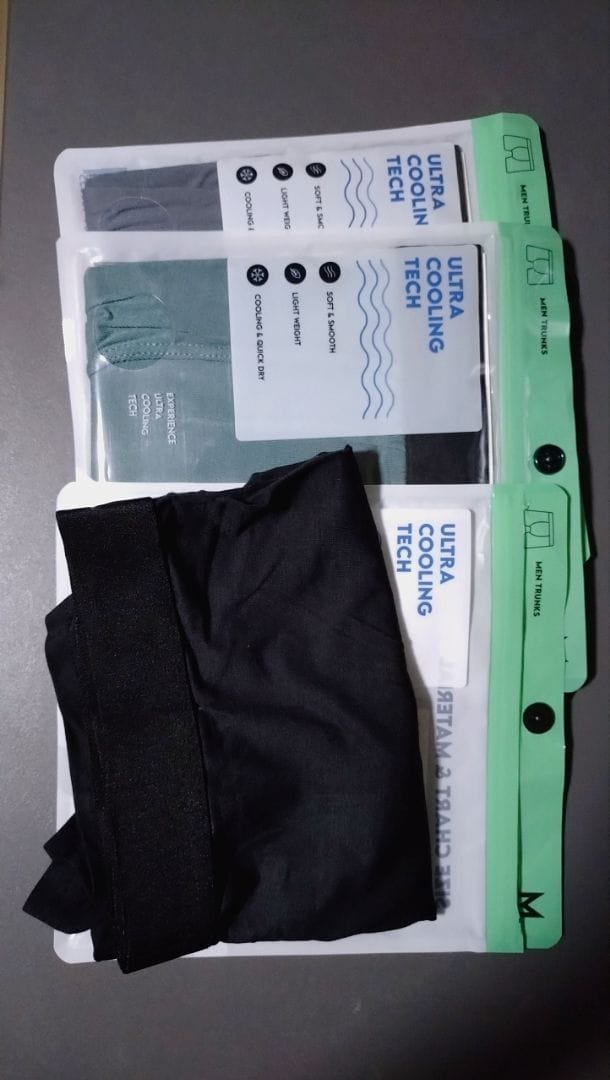 Customer photo review of Modal Cooling Boxer Briefs
