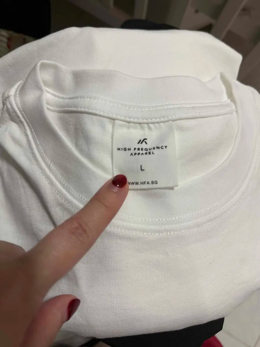 Customer photo review of Pocket Oversized T-shirt 270GSM