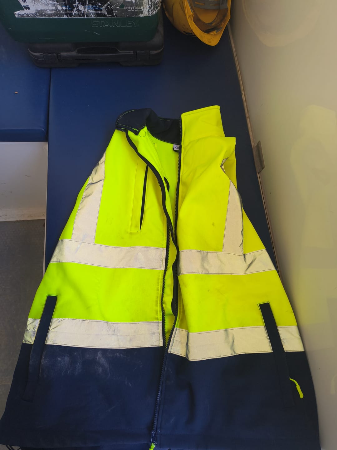 Customer photo review of Hi Vis Softshell Bodywarmer