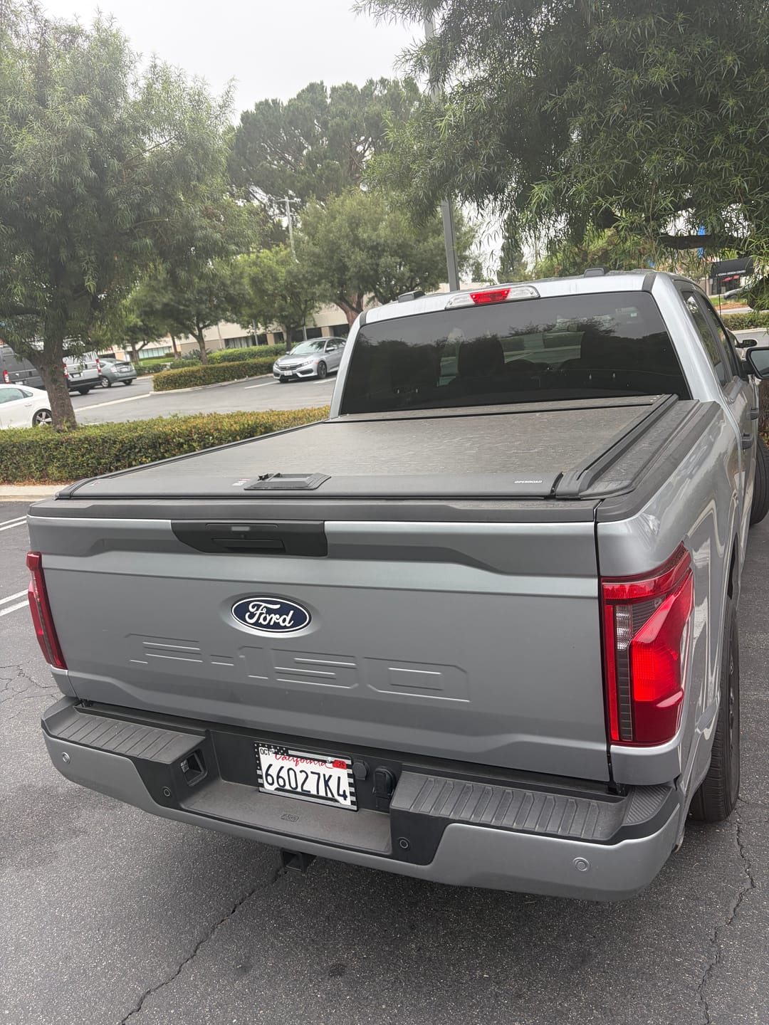 Customer photo review of OPENROAD Aluminum Retractable Tonneau Cover