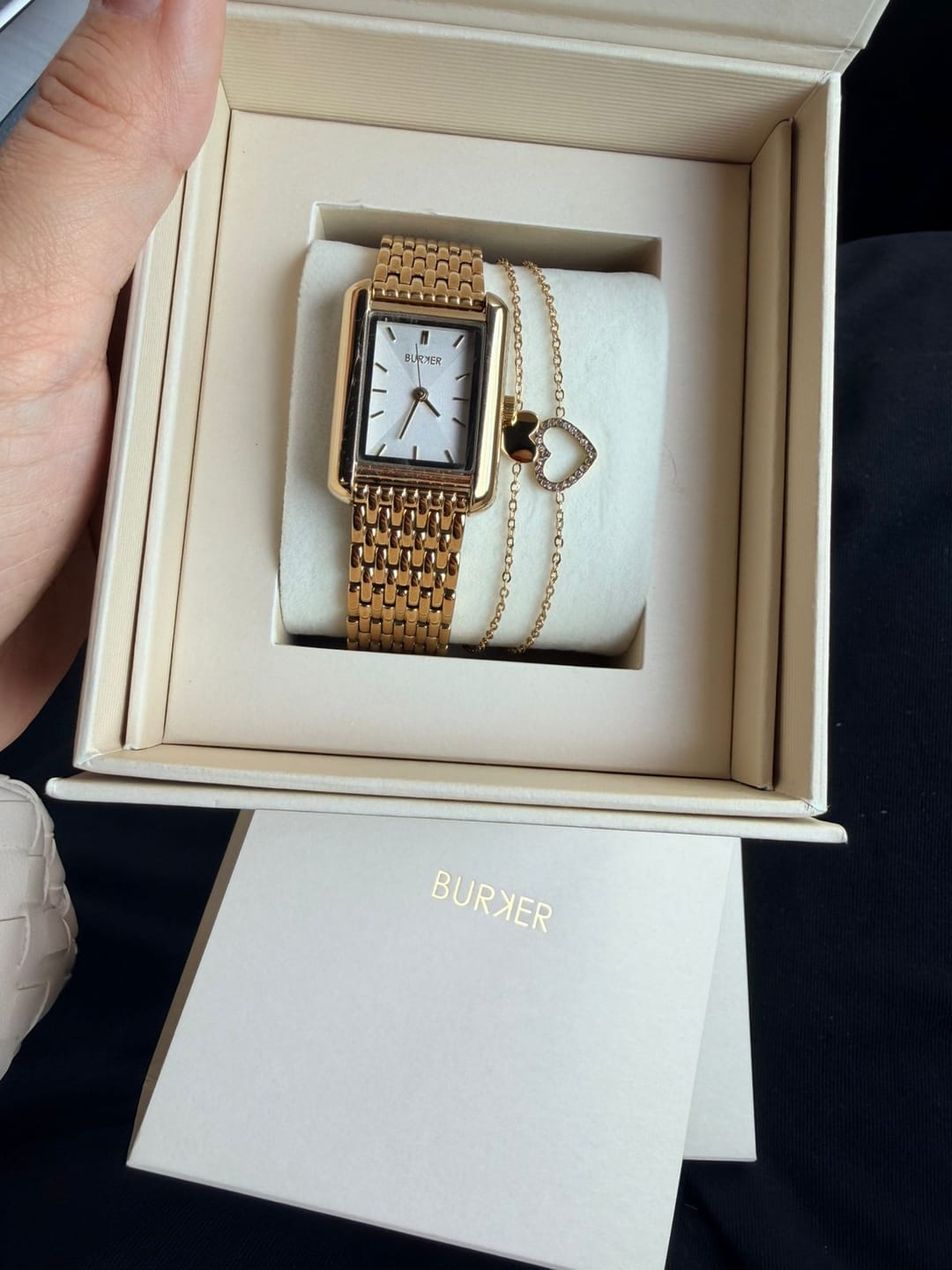 Customer photo review of Olivia Gold White
