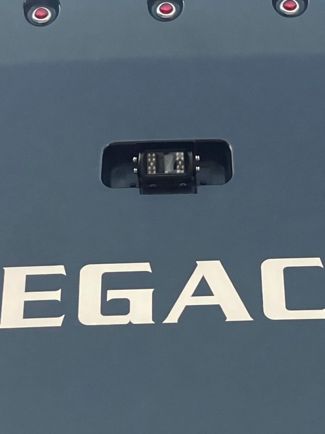 Customer photo review of MobileVision C128 | Water-Resistant Rear View Backup Camera Color CCD