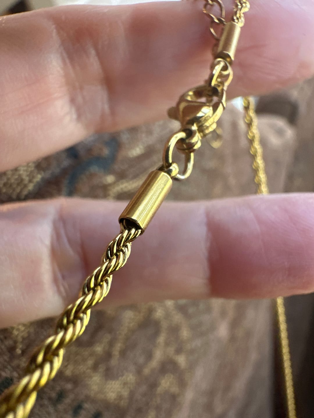 Customer photo review of Coco Rope Necklace (Bundle)