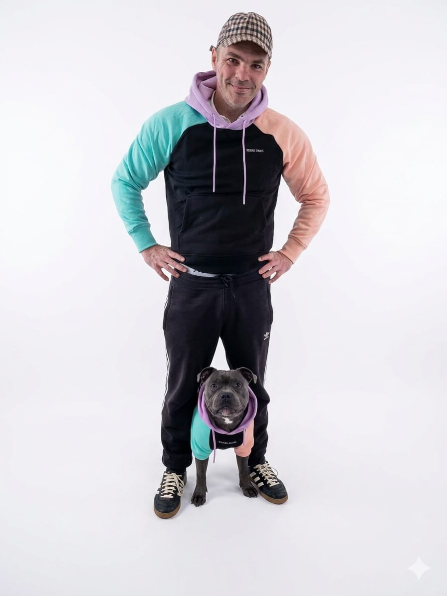 Customer photo review of Cyber Punk Human Hoodie