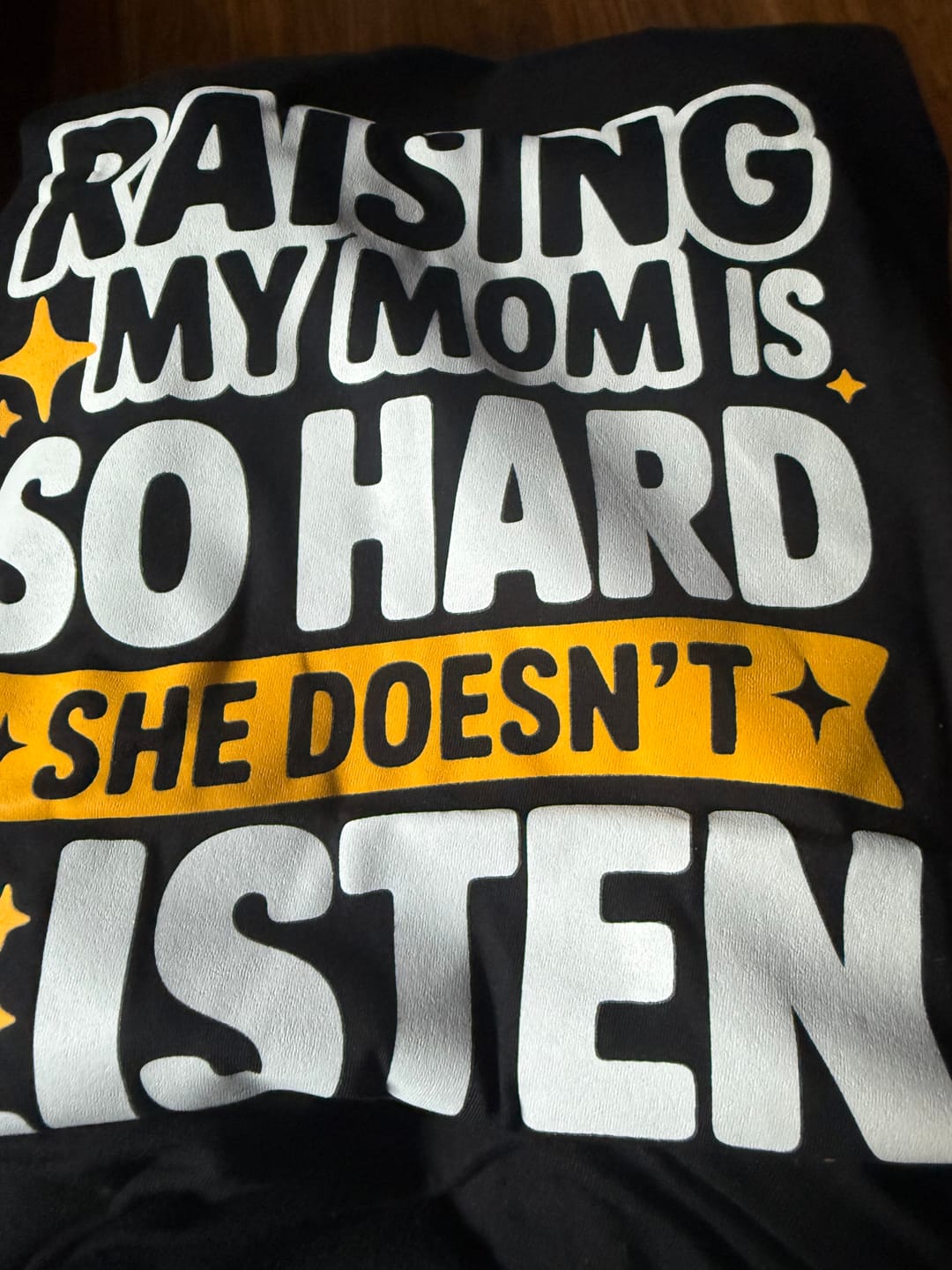 Customer photo review of Raising My Mom - FINAL SALE - NO EXCHANGES