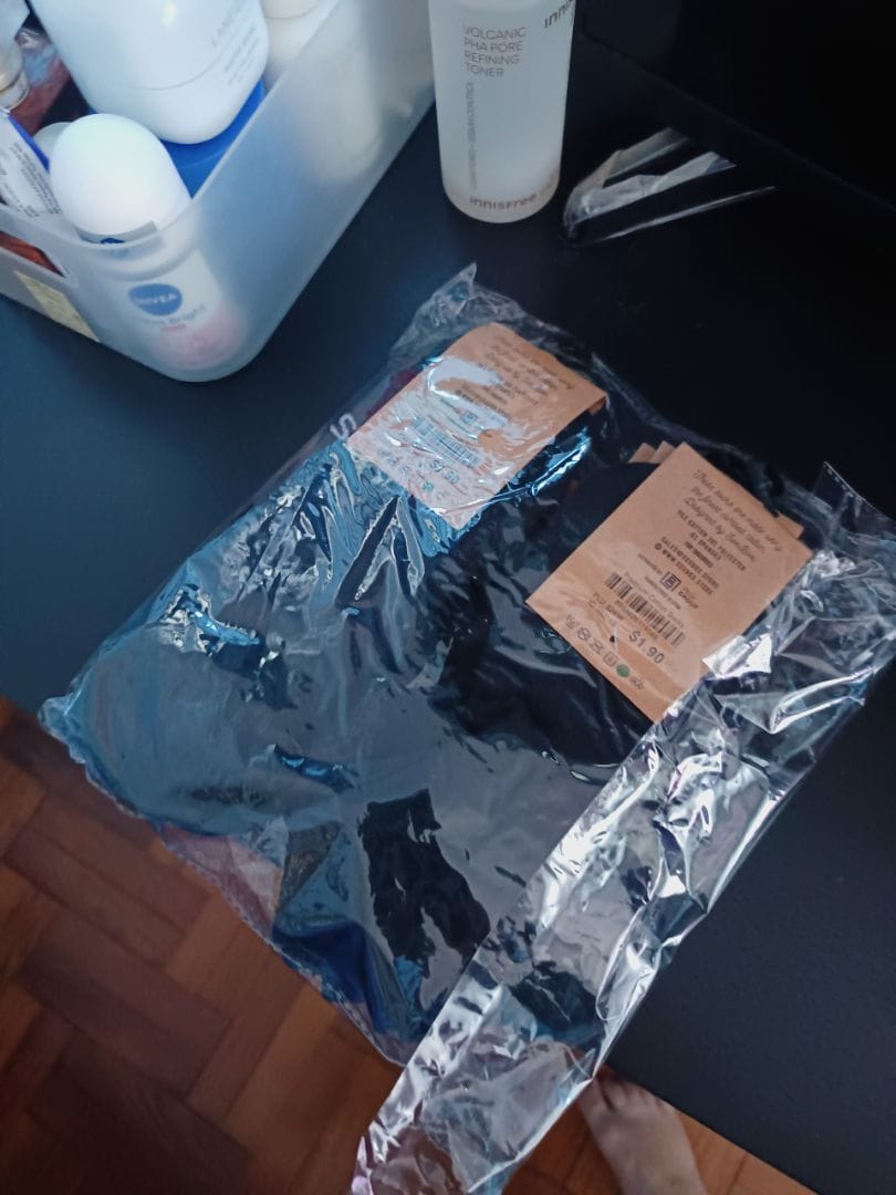 Customer photo review of [5 Pairs] No Show Cotton Socks