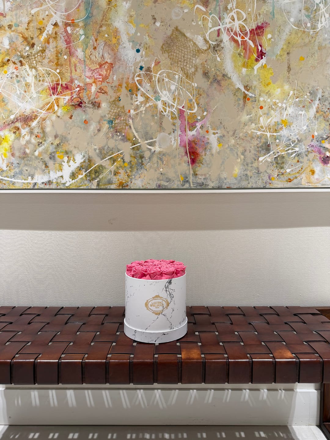 Customer photo review of Ever Grace 13 Roses In Marble Box