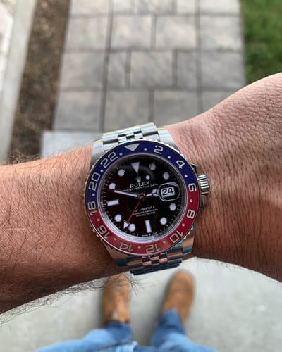 Customer photo review of Just Rolesor - White Dial Oyster