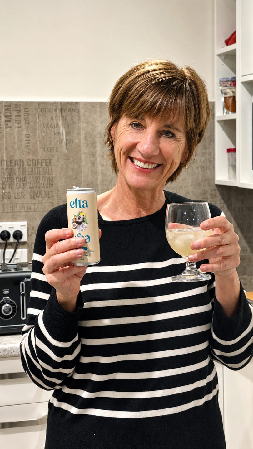 Customer photo review of Non-Alcoholic Pina Colada