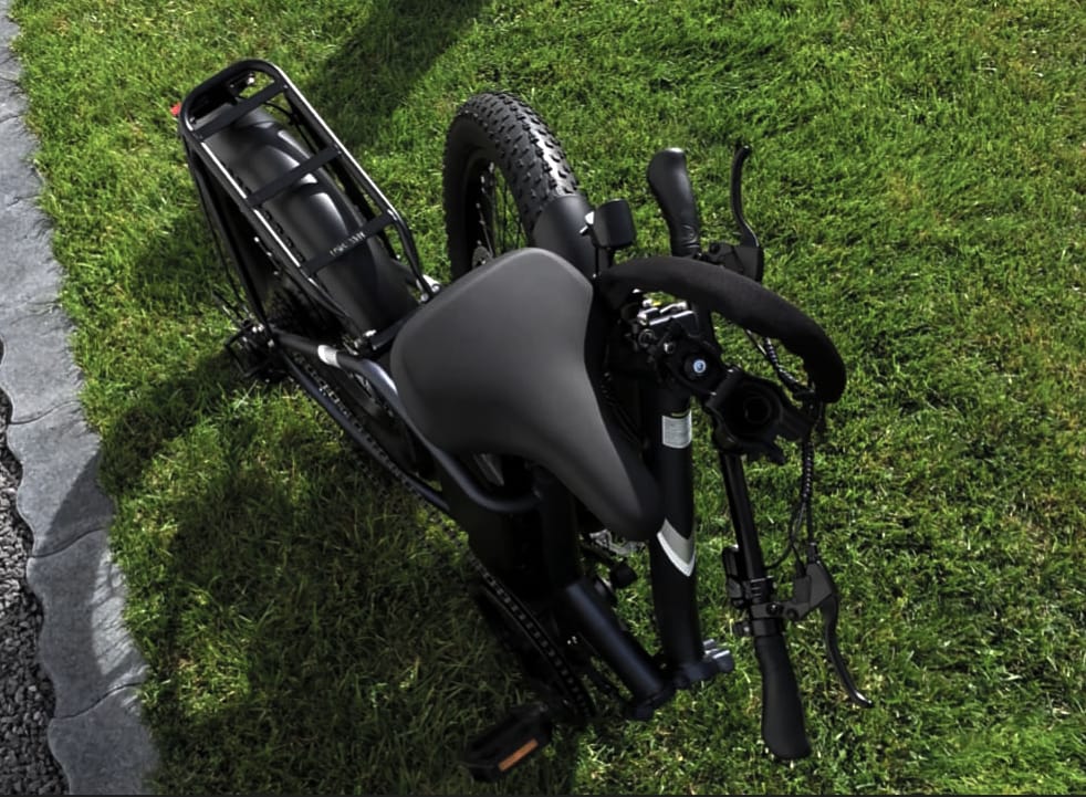 Customer photo review of Touroll S3 Folding Fat Tire Electric Bike