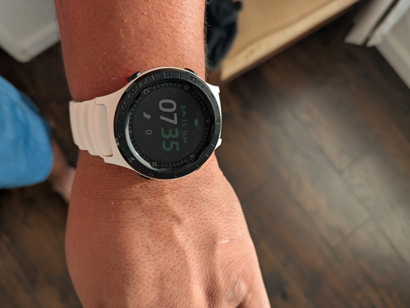 Customer photo review of Hybrid A2 Golf GPS Watch With Slope (Refurbished)