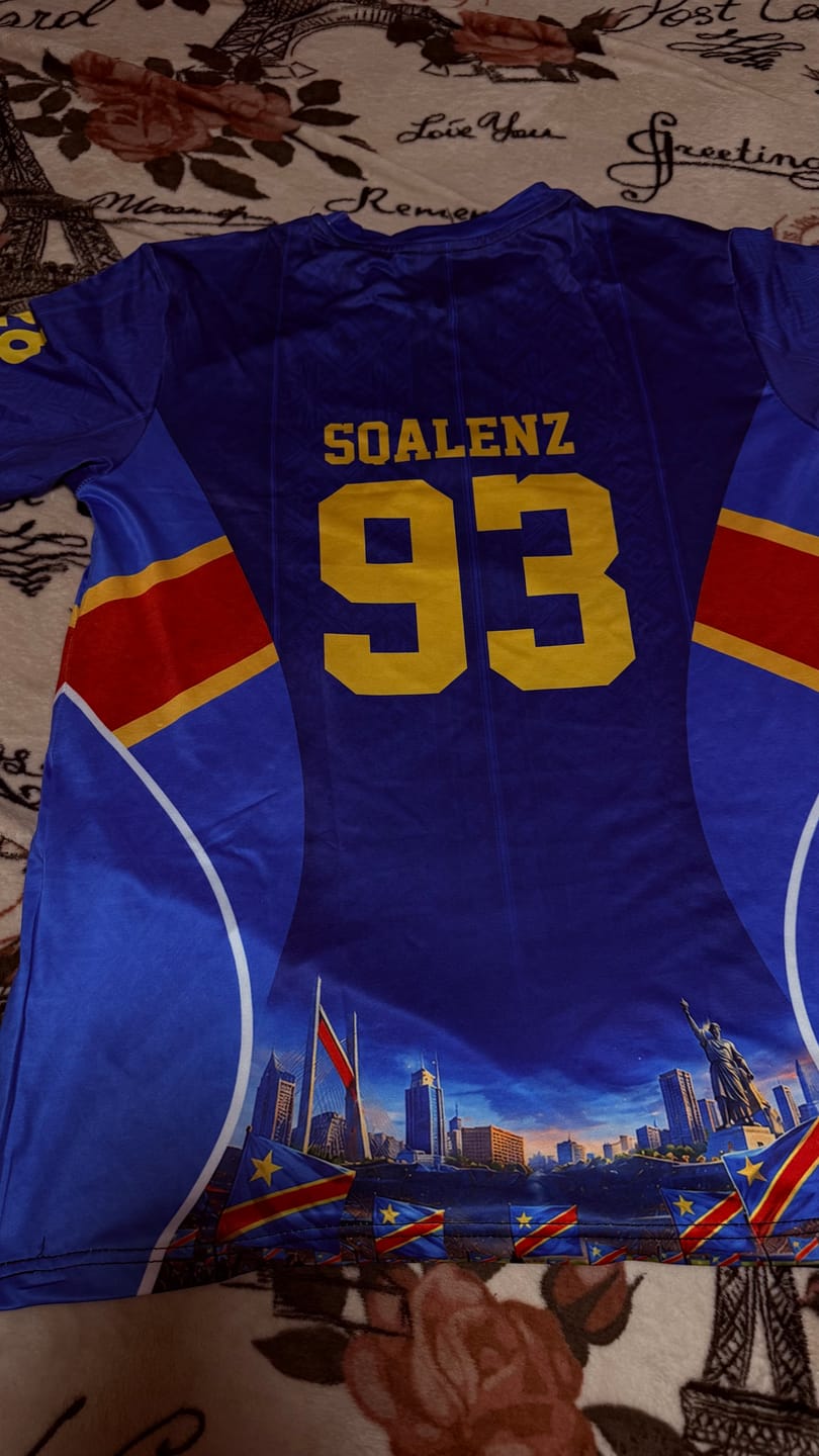 Customer photo review of Unisex Shirt - Custom Dr Congo World Cup 2026 Shirt