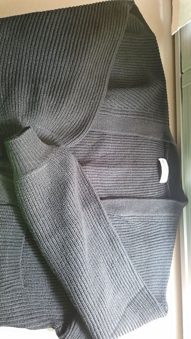 Customer photo review of Puffy Knitted Cardigan