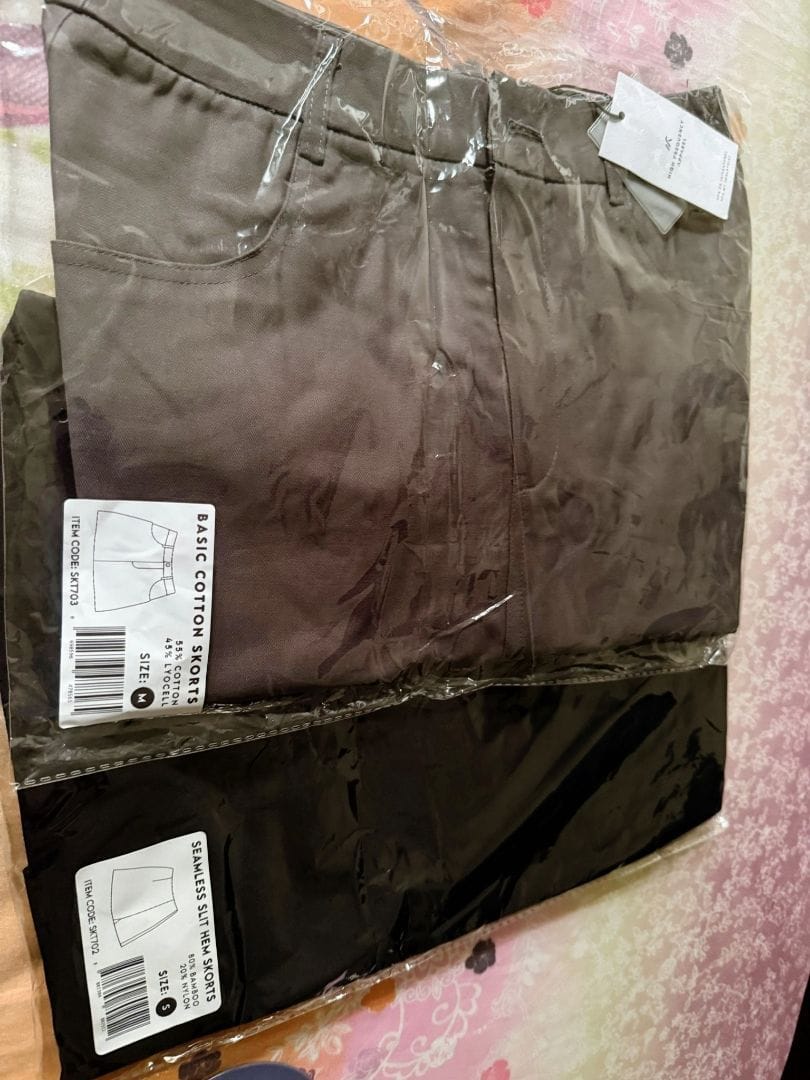 Customer photo review of Basic Cotton Pocket Skorts