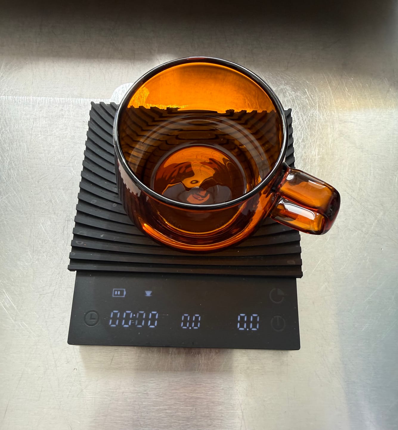 Customer photo review of TIMEMORE Basic 3.0 Electronic Espresso Scale with Timer