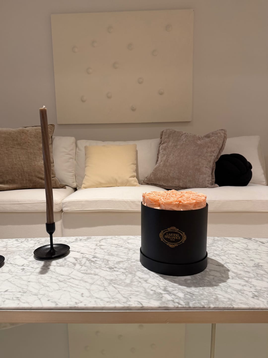 Customer photo review of Signature 13 Roses In Black Box
