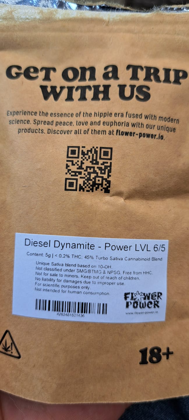 Customer photo review of 💥 Diesel Dynamite - SATIVA TURBO LVL 5/5