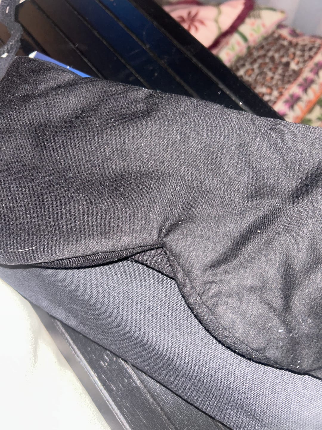 Customer photo review of PurelyGoods Slaapmasker Katoen - Zwart