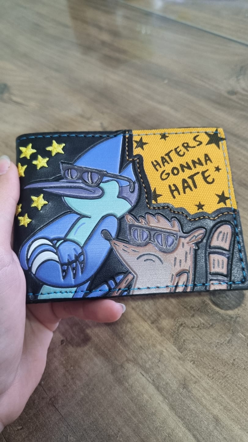 Customer photo review of Regular Show Cüzdan
