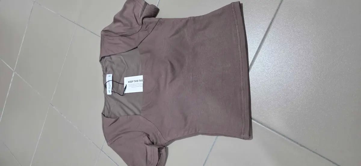 Customer photo review of Square Neck Padded Top