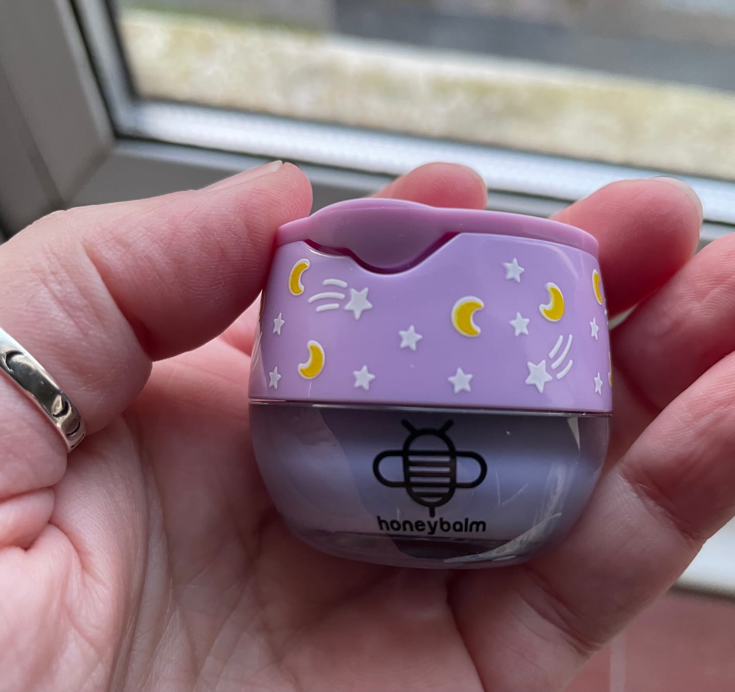 Customer photo review of Lavender Chamomile Lip Sleep Mask