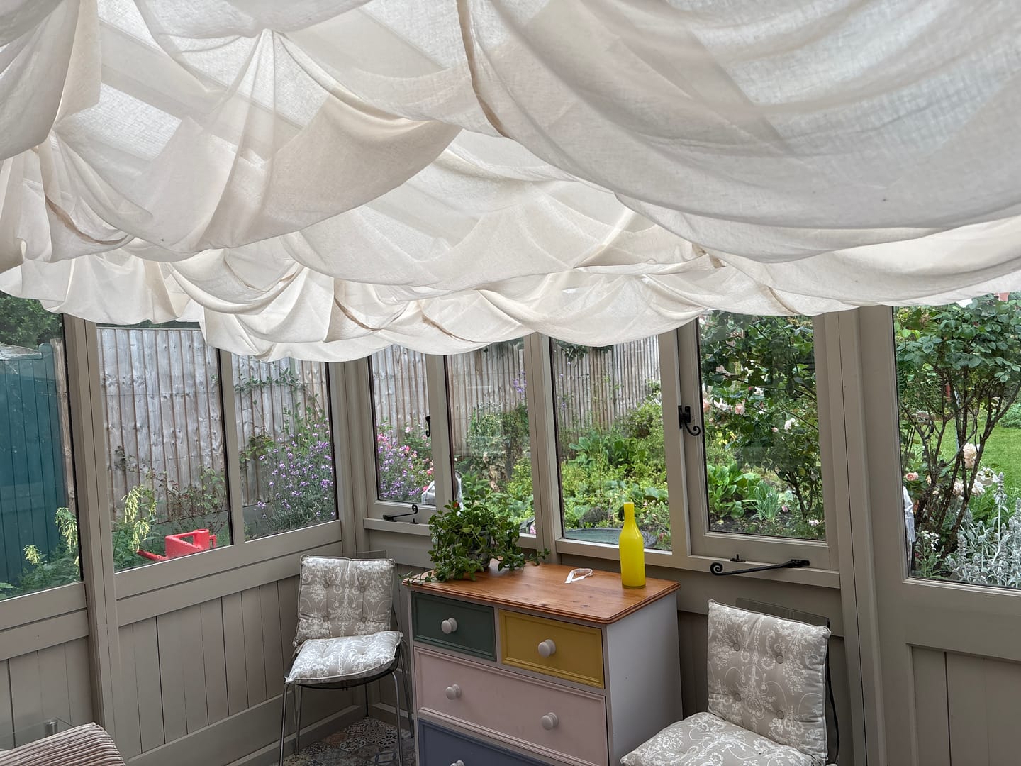 Customer photo review of Plain Muslin Fabric