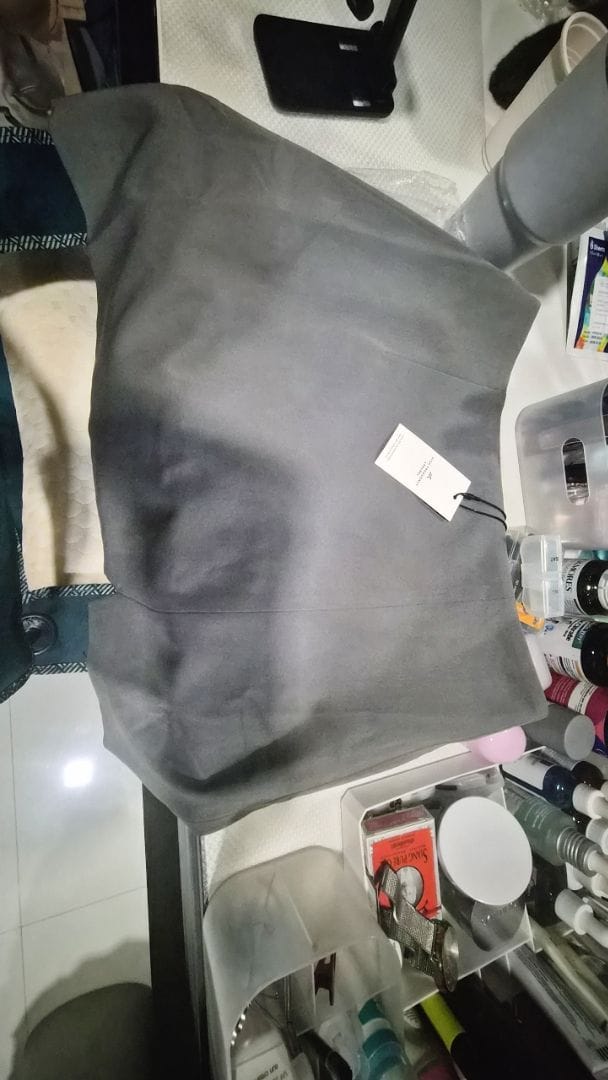 Customer photo review of Seamless Front Slit Skorts